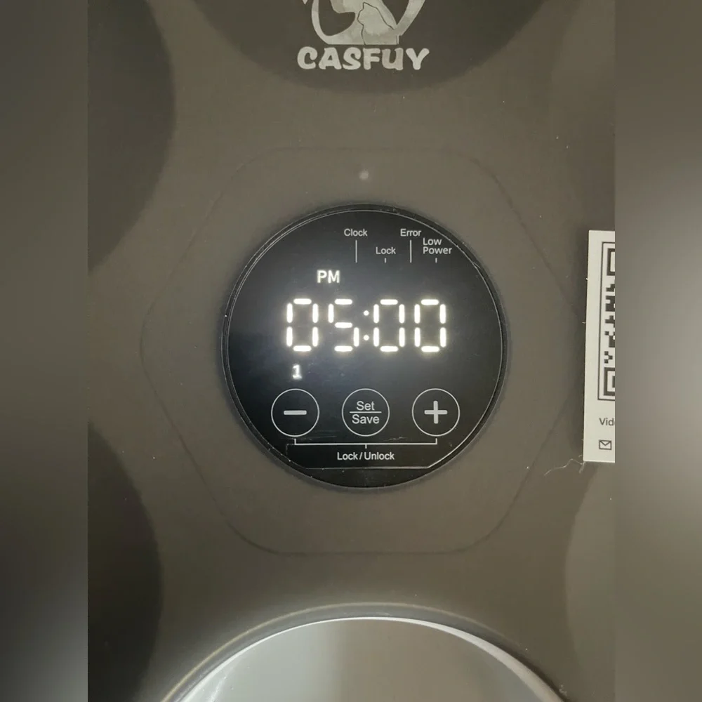 Casfuy Automatic Feeder Cordless - Automatic Food Dispenser